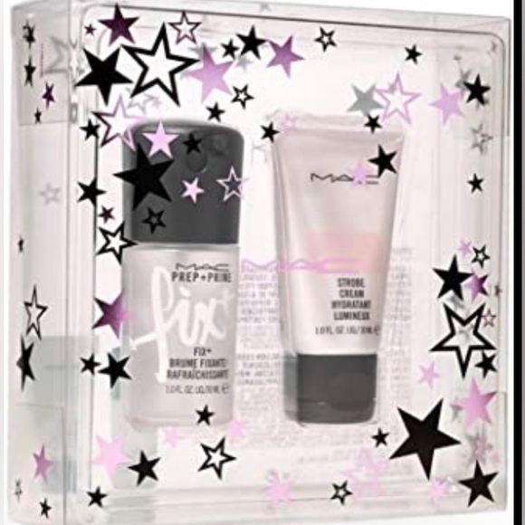 MAC STARS OF SKINCARE KIT with prep and prime spray and strobe cream - Picture 1 of 3